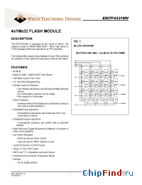 Datasheet EDI7F4331MV-90 manufacturer WEDC