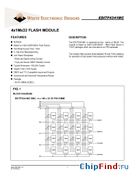 Datasheet EDI7F4341MC-BNC manufacturer WEDC