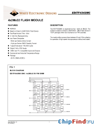 Datasheet EDI7F4342MC-100 manufacturer WEDC