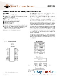 Datasheet EDI88130LP10NM manufacturer WEDC