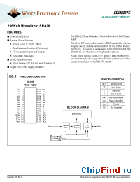 Datasheet EDI88257C-100 manufacturer WEDC