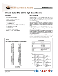 Datasheet EDI8F32259V-MMC manufacturer WEDC