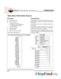 Datasheet EDI8F81024C manufacturer WEDC