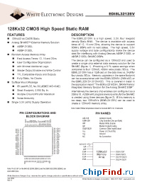 Datasheet EDI8L32128V15AI manufacturer WEDC