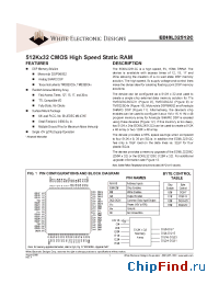 Datasheet EDI8L32512C17AC manufacturer WEDC