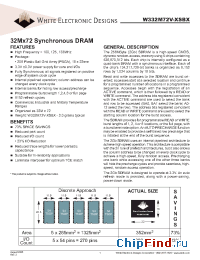 Datasheet W332M72V manufacturer WEDC