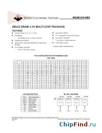 Datasheet W82MV-NSBI производства WEDC