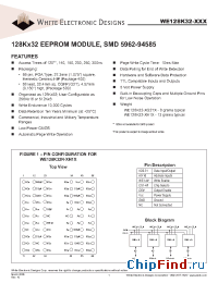 Datasheet WE128K32N-250H1Q manufacturer WEDC