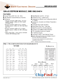 Datasheet WE32K32-120 manufacturer WEDC