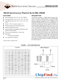 Datasheet WED2ZL361MV38BC manufacturer WEDC