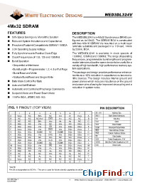 Datasheet WED3DL324V-10 manufacturer WEDC