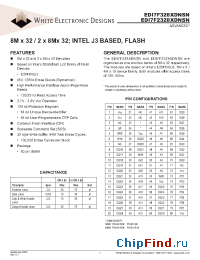Datasheet WED7F328XDNSN100C manufacturer WEDC