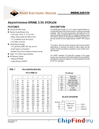 Datasheet WED8L24513V-12C manufacturer WEDC