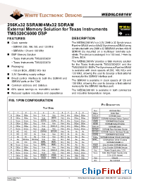 Datasheet WED9LC6816V1310BI manufacturer WEDC