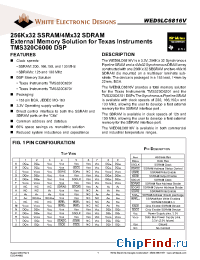 Datasheet WED9LC6816V1312BI производства WEDC