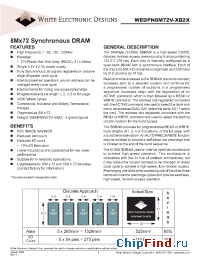 Datasheet WEDPN8M72V-125B2M производства WEDC