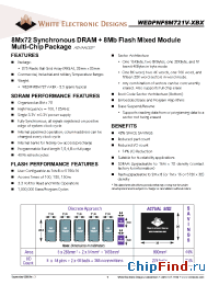 Datasheet WEDPNF8M721V-1015BM manufacturer WEDC