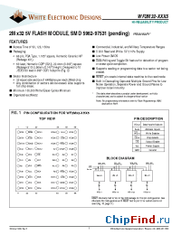 Datasheet WF2M32-150 manufacturer WEDC