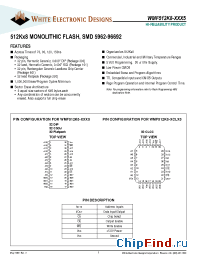 Datasheet WMF512K8-120CLI5A manufacturer WEDC