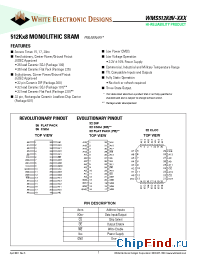Datasheet WMS512K8V-15CLC manufacturer WEDC