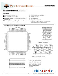 Datasheet WS1M32 manufacturer WEDC