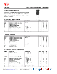 Datasheet 2SD1427 manufacturer Wing Shing