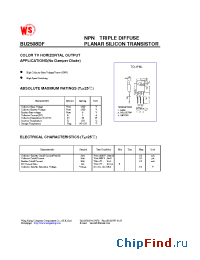 Datasheet BU2508DF manufacturer Wing Shing