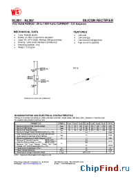 Datasheet RL204 manufacturer Wing Shing