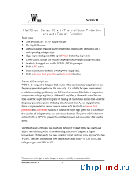 Datasheet WSH411-XPC2 производства Winson