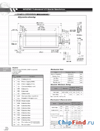 Datasheet WG24064C manufacturer Winstar