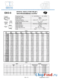 Datasheet EXO-3 manufacturer Wolfgang Knap