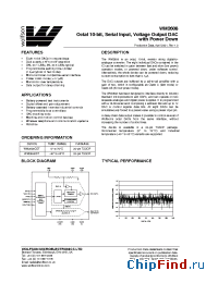 Datasheet WM2608 manufacturer Wolfson
