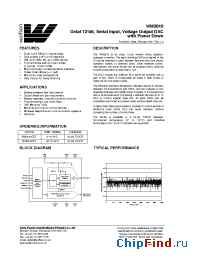 Datasheet WM2610IDT manufacturer Wolfson