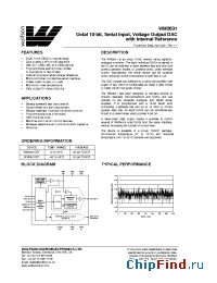 Datasheet WM2631 manufacturer Wolfson