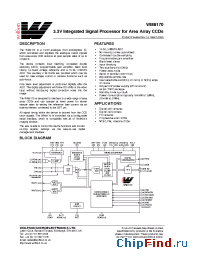 Datasheet XWM8170CFT/V manufacturer Wolfson