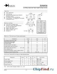 Datasheet BAW56-T1 manufacturer WTE