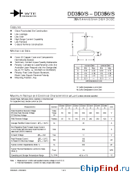 Datasheet DD351 manufacturer WTE