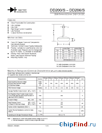 Datasheet DD501S manufacturer WTE