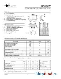 Datasheet MMBD4148W-T3 manufacturer WTE