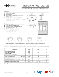 Datasheet MMBD717W-T3 manufacturer WTE