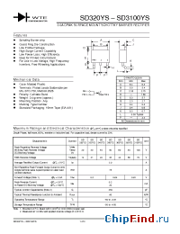 Datasheet SD330YS-T3 manufacturer WTE