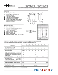 Datasheet SD620CS manufacturer WTE