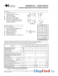 Datasheet SD840CS-T3 manufacturer WTE