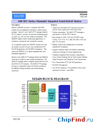 Datasheet XE2420 manufacturer Xecom