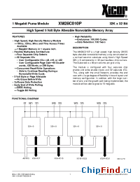 Datasheet XM28C010P-20 manufacturer Xicor