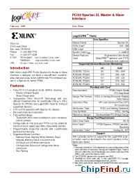 Datasheet PCI32 manufacturer Xilinx