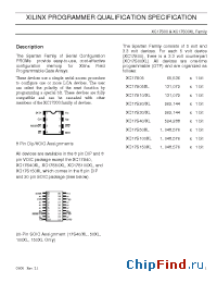 Datasheet XC17S05I manufacturer Xilinx