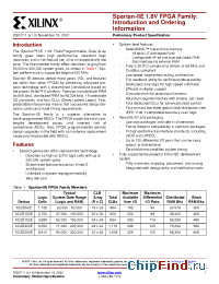 Datasheet XC2S100E manufacturer Xilinx