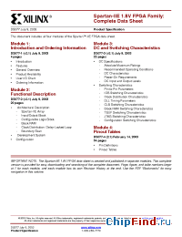 Datasheet XC2S150E-7FT456I manufacturer Xilinx