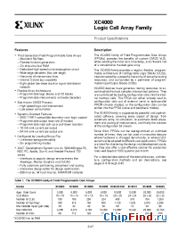 Datasheet XC4006 manufacturer Xilinx